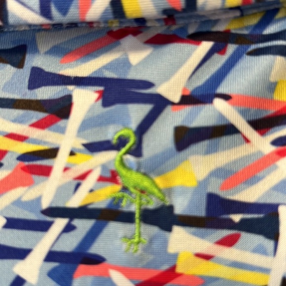 Brand New Tailor Byrd Golf Inspired Multicolor Quick Dry, Moisture Wicking Polo! - Picture 6 of 8